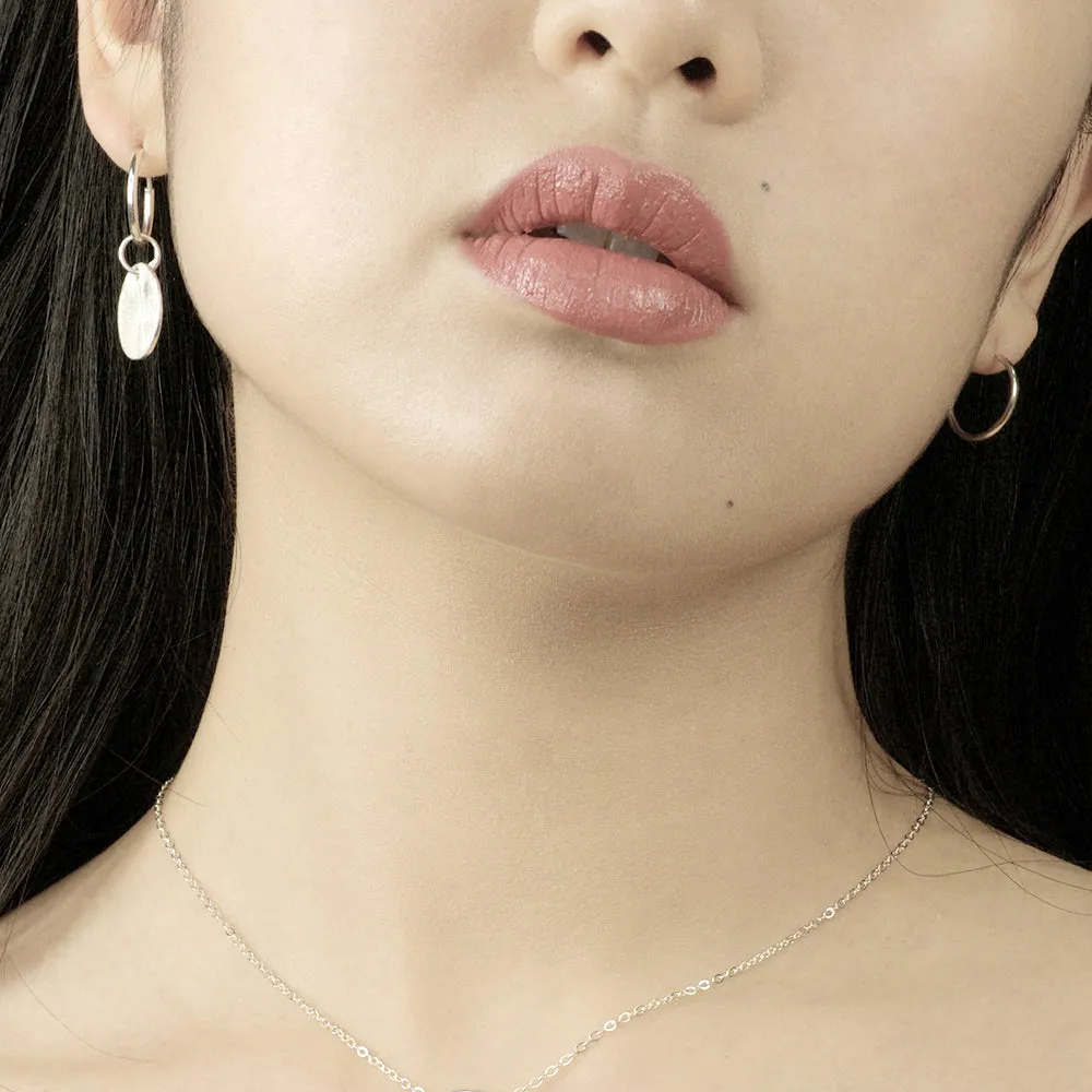 Penny Earrings - Silver