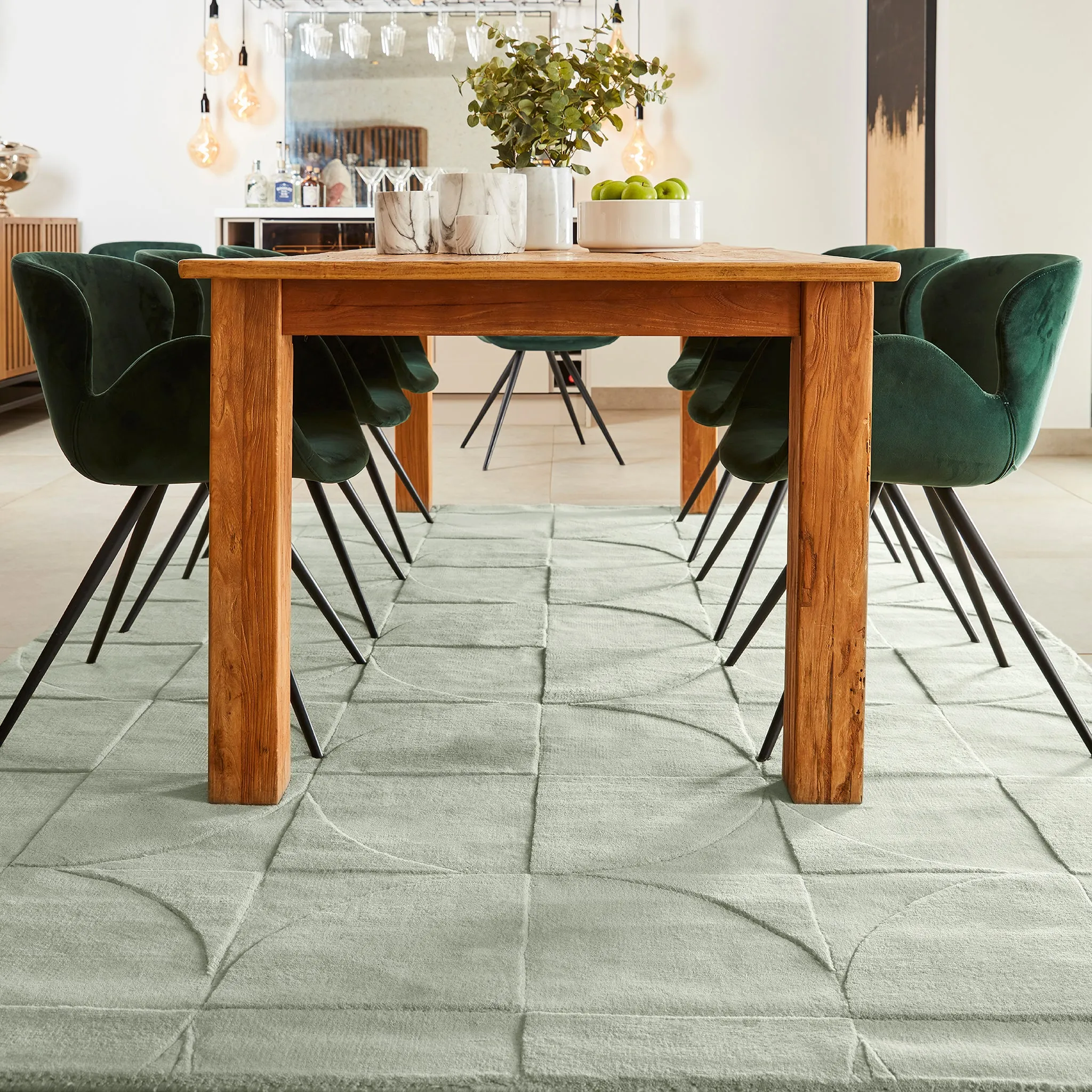 Penny Rug Eucalyptus