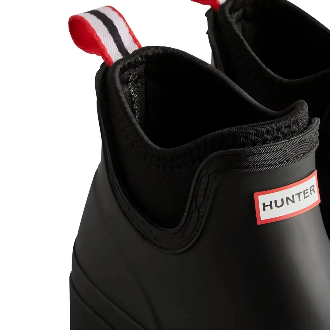 Play Chelsea Neoprene Boot - Black by Hunter