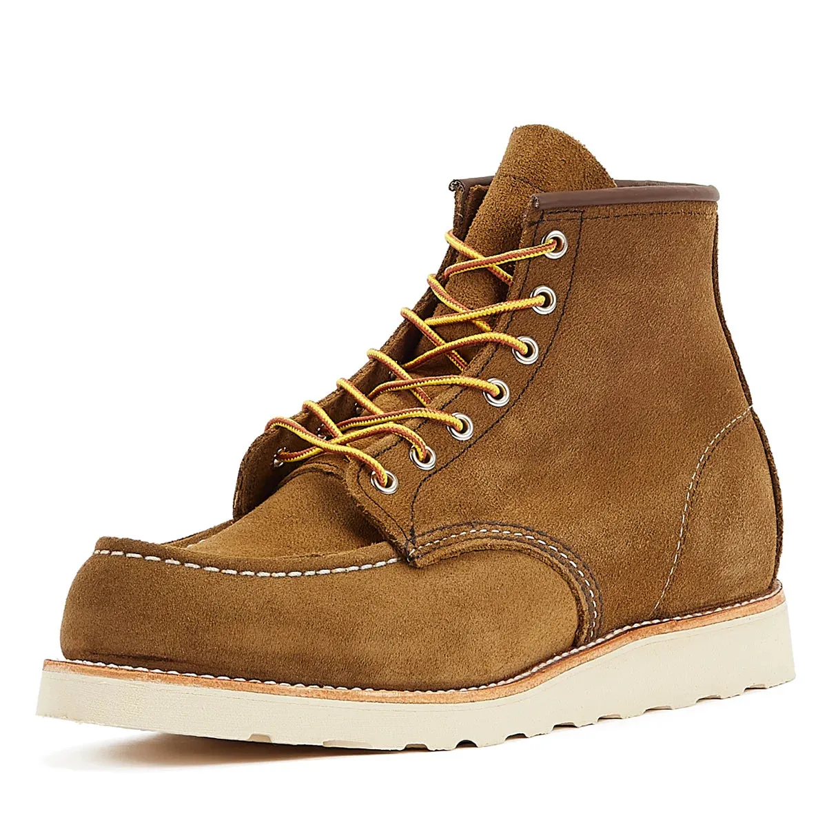 Red Wing Shoes Heritage Work 6Inch Moc Toe Men's Olive Mohave Boots