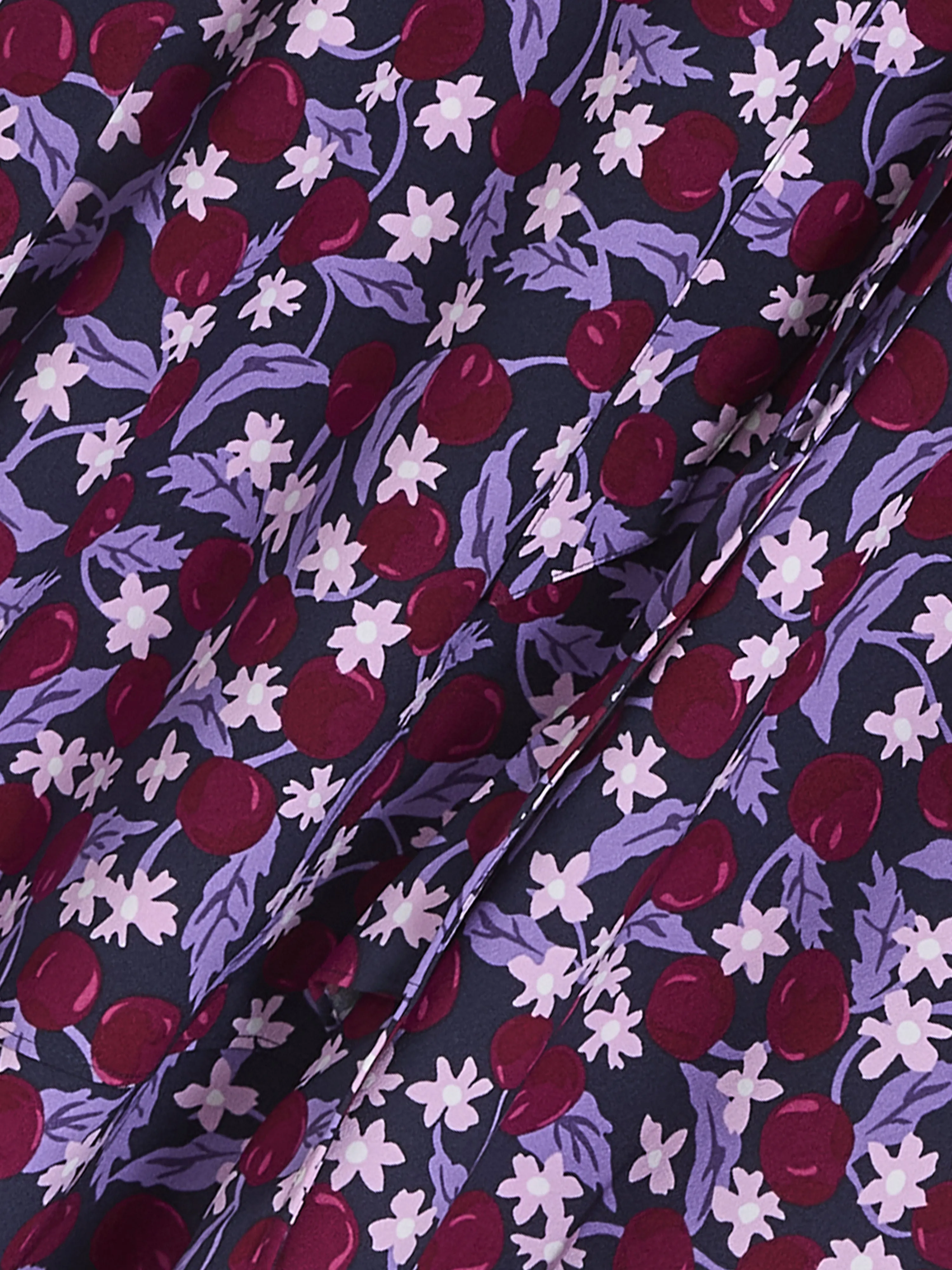 Rosanne Shift Dress in Plum Floral