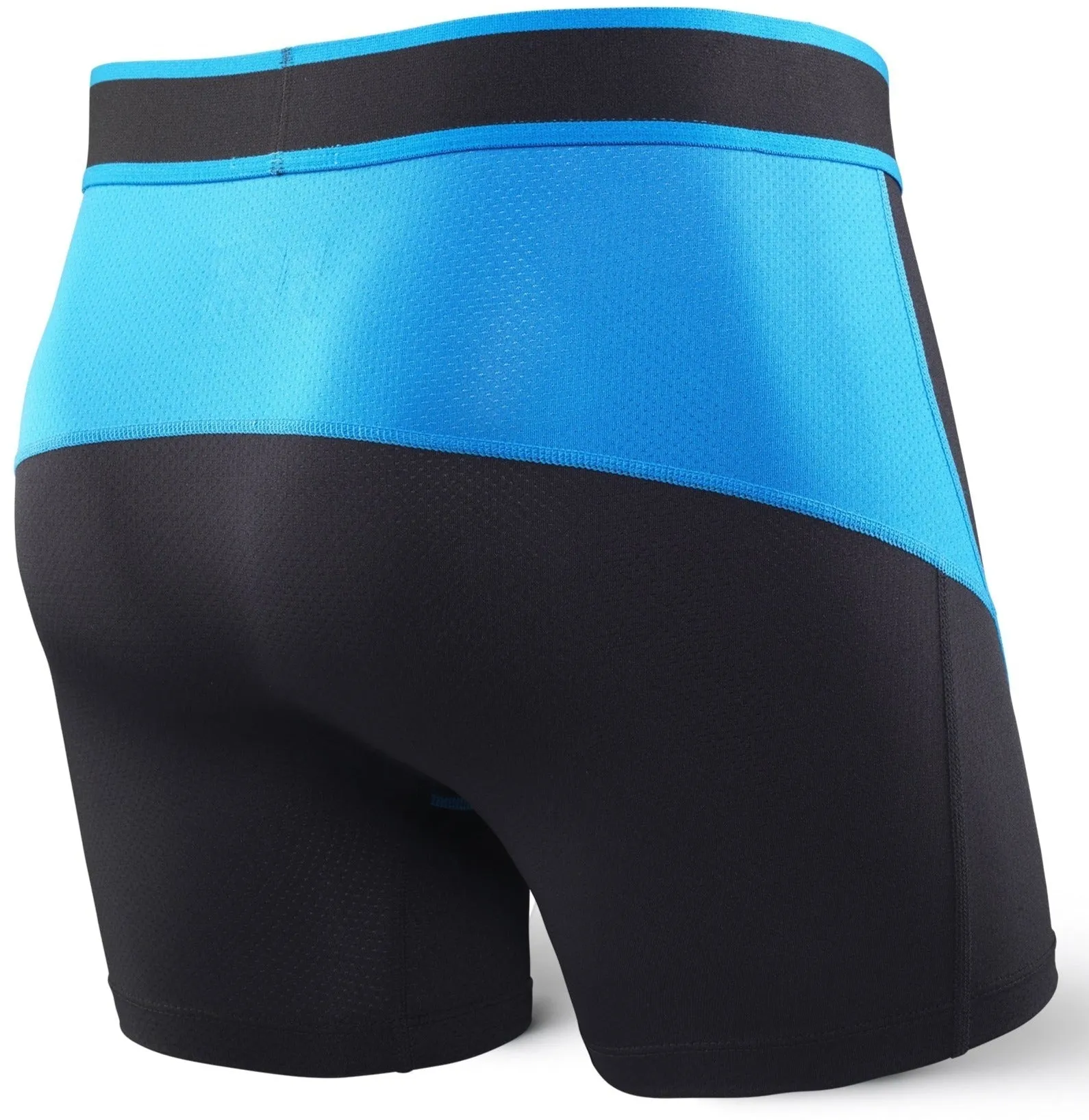 SAXX Kinetic Boxer Black/Electric Blue