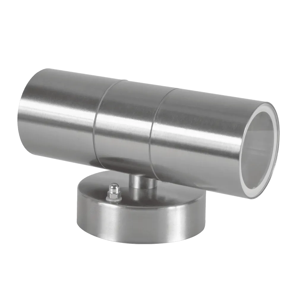 SCS06 LED Stainless Steel Cylinder Up Down Light 2 Directional Sconce Lighting