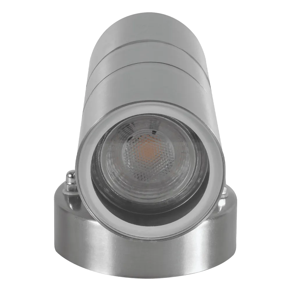 SCS06 LED Stainless Steel Cylinder Up Down Light 2 Directional Sconce Lighting