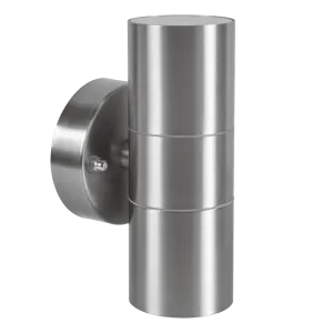 SCS06 LED Stainless Steel Cylinder Up Down Light 2 Directional Sconce Lighting