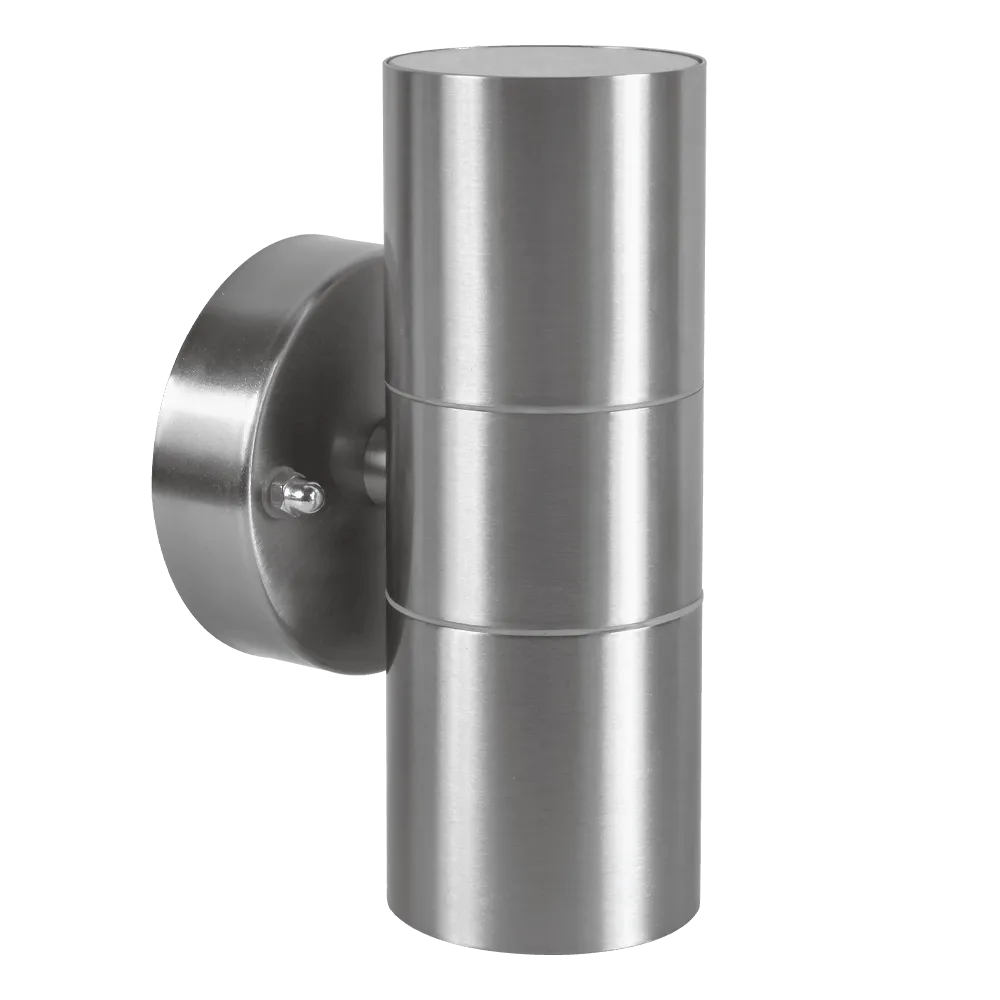 SCS06 LED Stainless Steel Cylinder Up Down Light 2 Directional Sconce Lighting