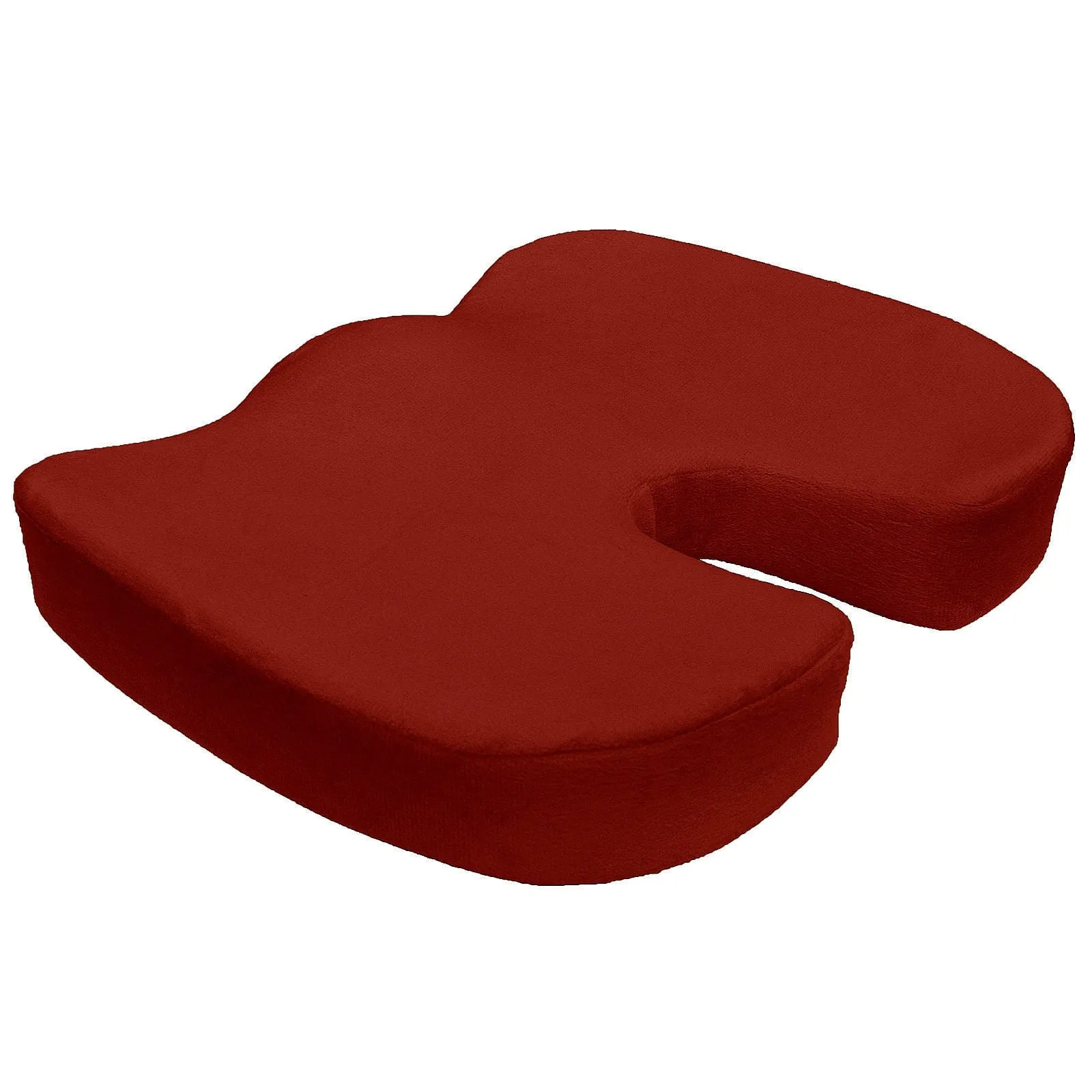 Seat Cushion - Non Slip High Resilience Memory Foam Coccyx Seat Cushion Pad Support Pillow Sciatica and Pain Relief