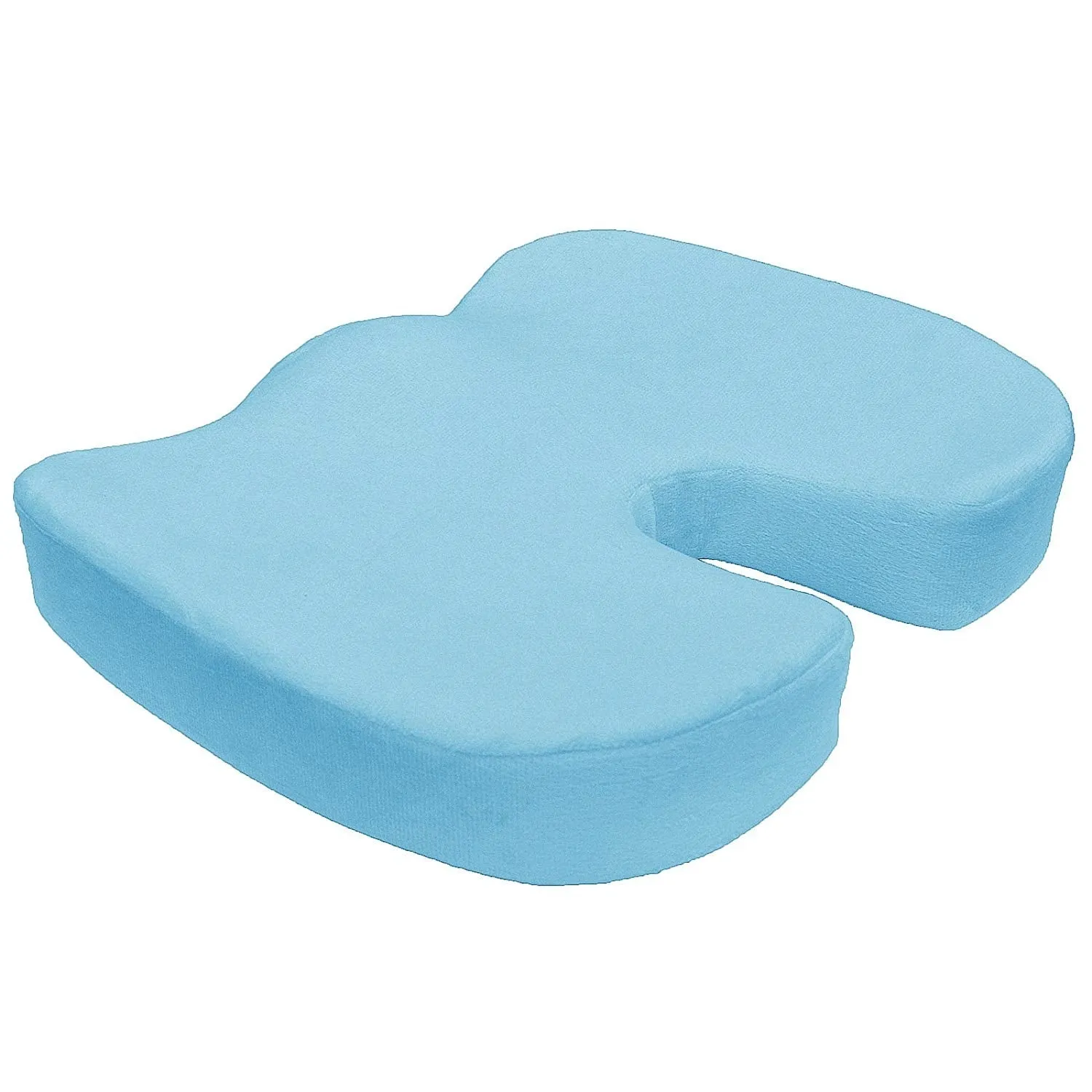 Seat Cushion - Non Slip High Resilience Memory Foam Coccyx Seat Cushion Pad Support Pillow Sciatica and Pain Relief