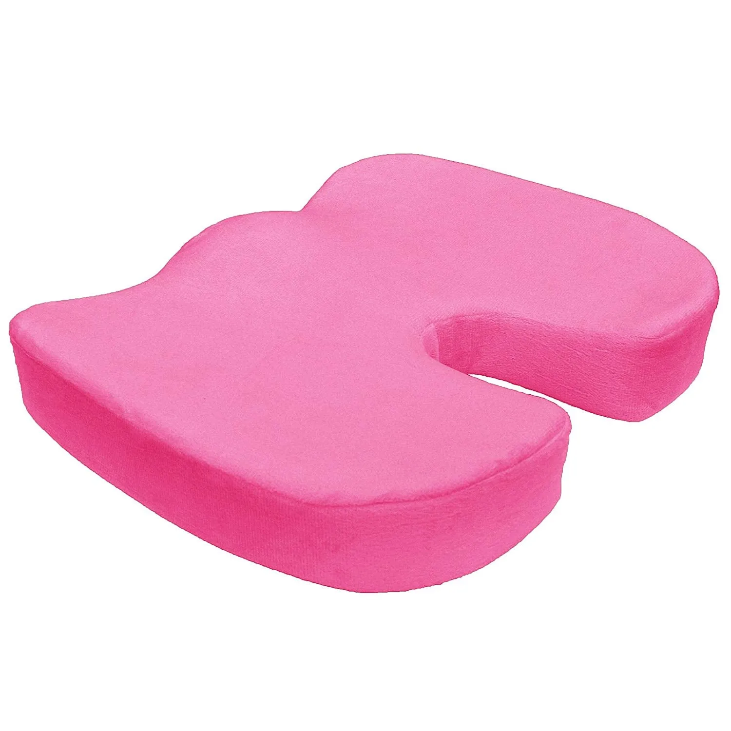 Seat Cushion - Non Slip High Resilience Memory Foam Coccyx Seat Cushion Pad Support Pillow Sciatica and Pain Relief