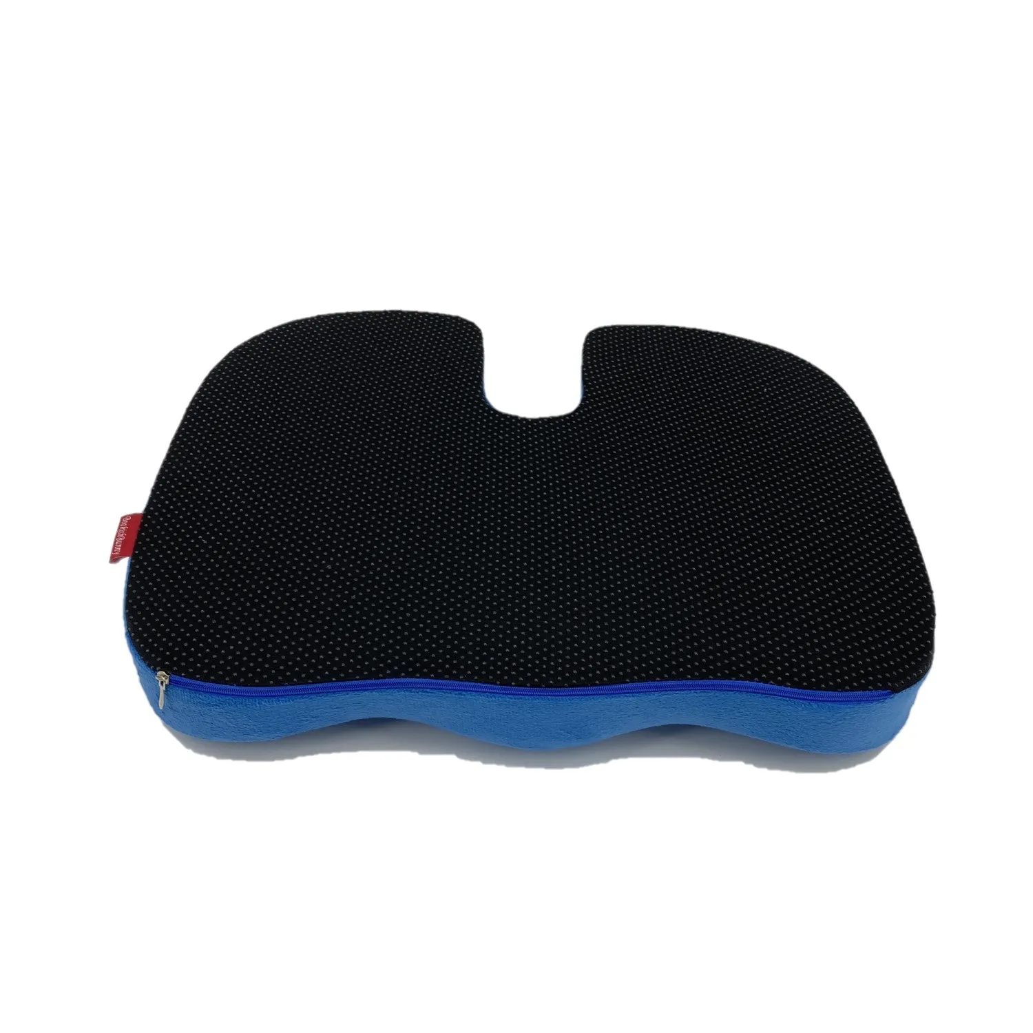 Seat Cushion - Non Slip High Resilience Memory Foam Coccyx Seat Cushion Pad Support Pillow Sciatica and Pain Relief