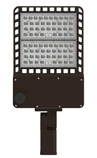 Shoe Box Light WATTAGE SWITCHABLE (100w/150w/200w) 34,000 Lumen (Optional Remote Programmability)