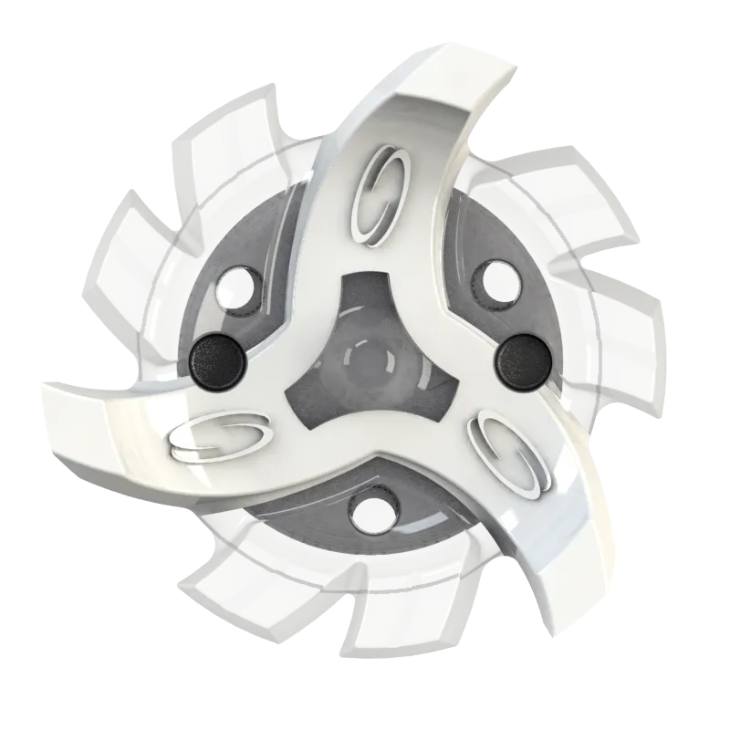 Softspikes Nike Tour Flex Pro/Tornado Pro Pack - 18 Count, Transclucent/White