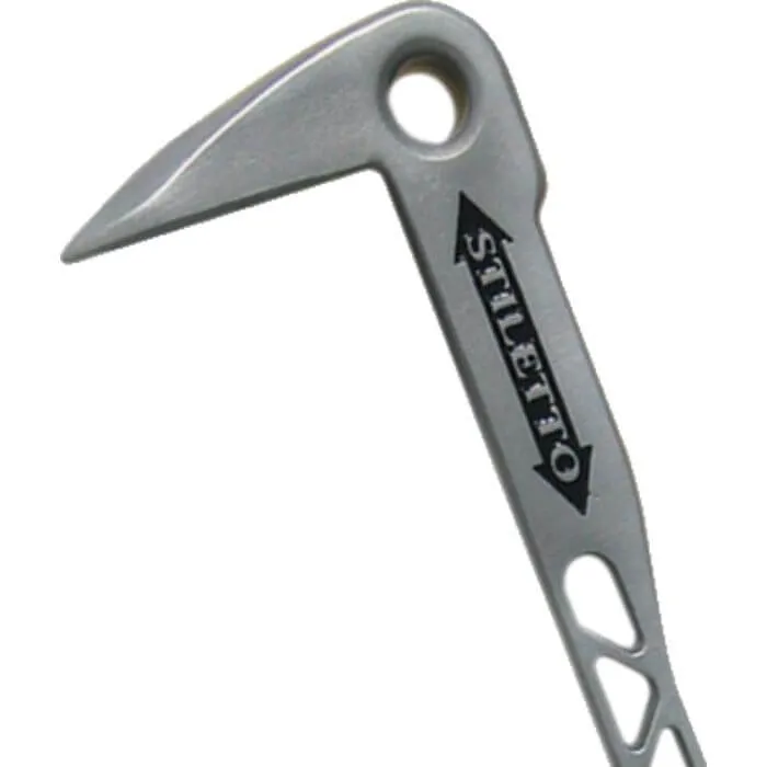 Stiletto TICLW-12 11.5" Titanium Clawbar Nail Puller with Dimpler