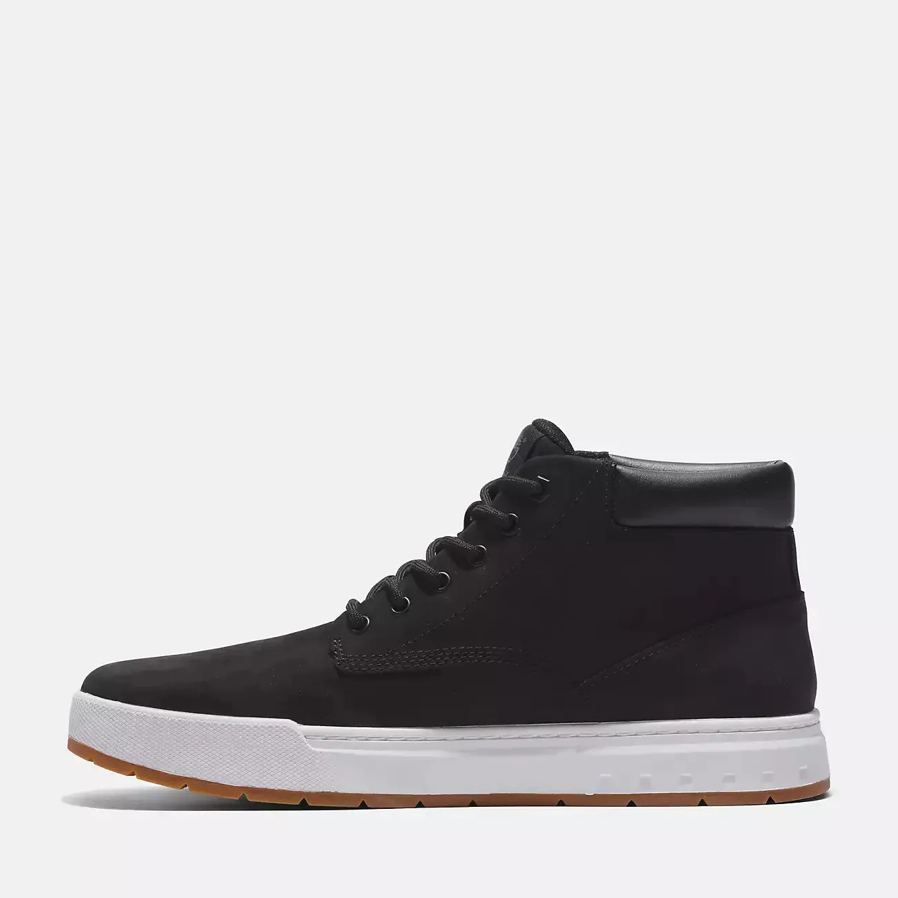 Timberland Men's Maple Grove Leather Chukka Shoes - Black Nubuck