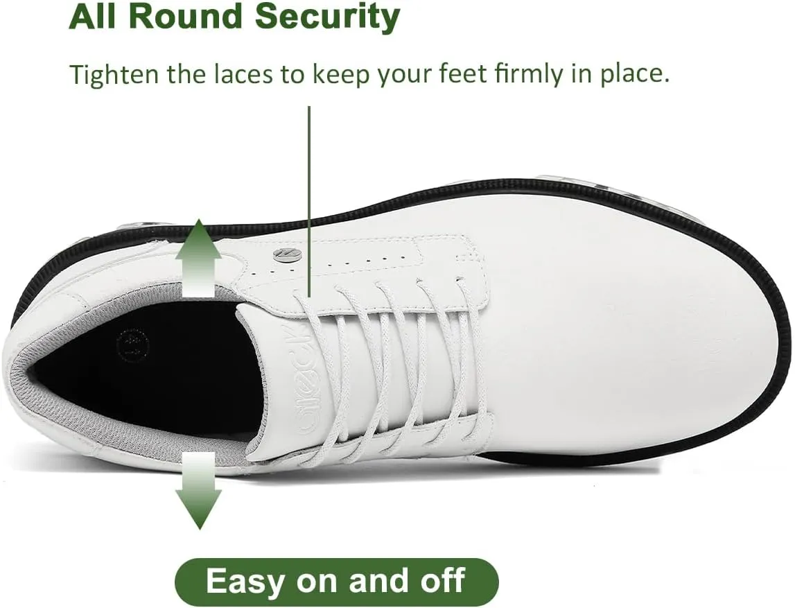 ULTIANT Mens Golf Shoes Traditions Spikeless Size 7.5-13.5