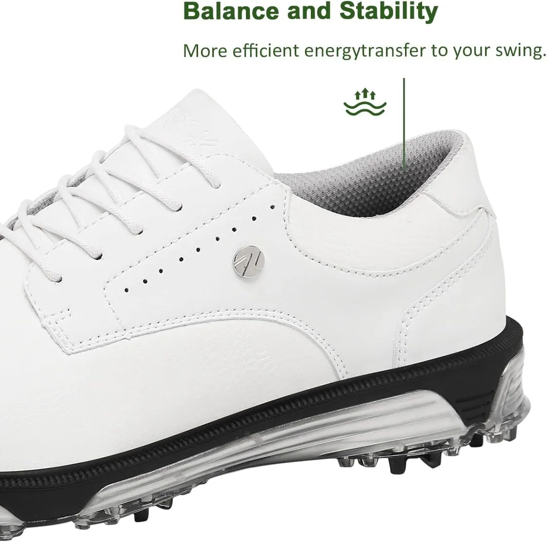 ULTIANT Mens Golf Shoes Traditions Spikeless Size 7.5-13.5