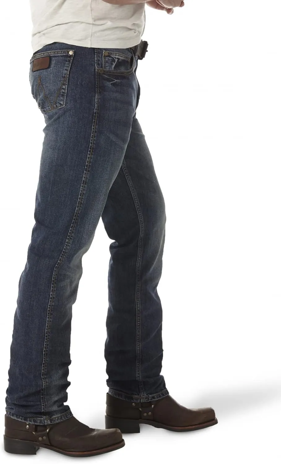Wrangler Mens Retro Slim Fit Straight Leg Jean