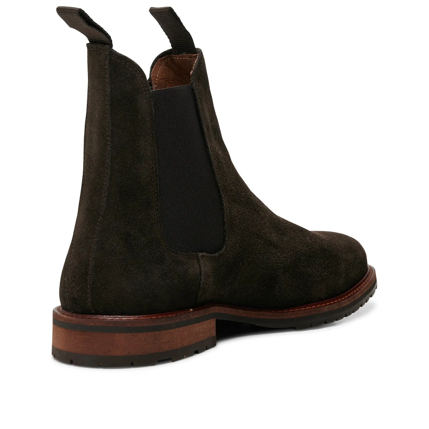 York chelsea boot suede - BROWN