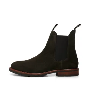 York chelsea boot suede - BROWN