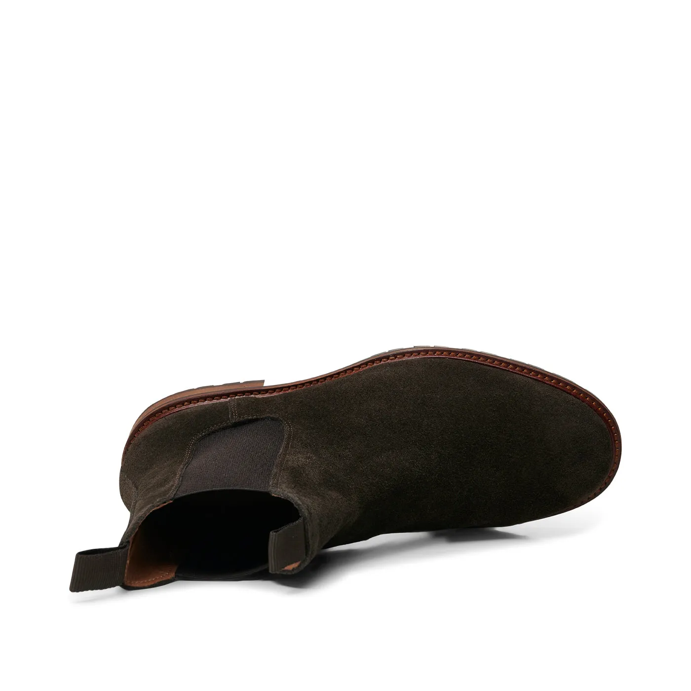 York chelsea boot suede - BROWN