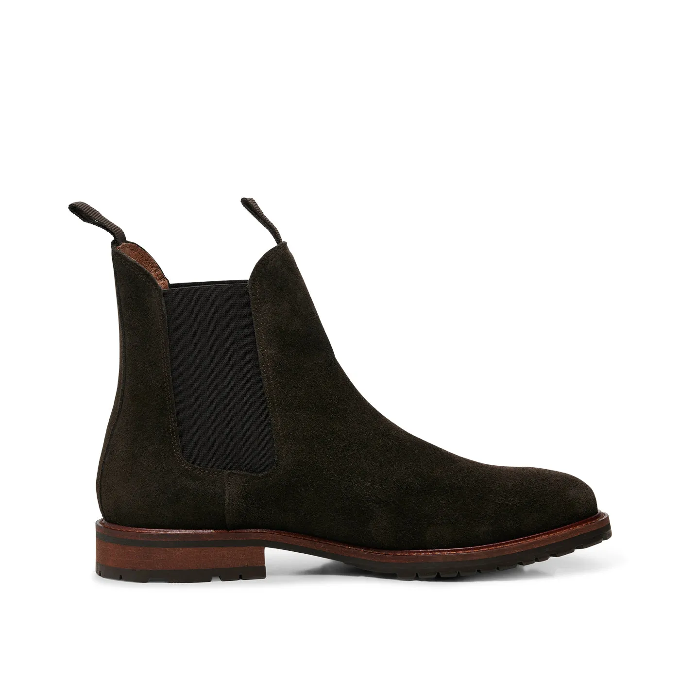 York chelsea boot suede - BROWN